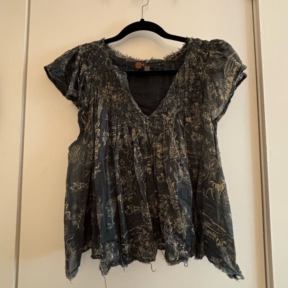 Free People cotton blouse